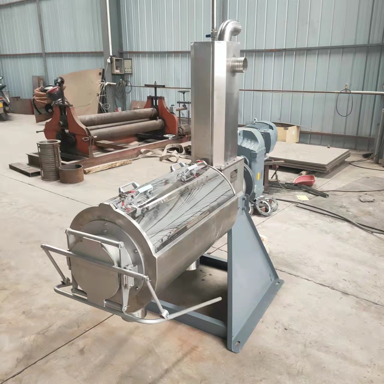 全不銹鋼雙網式固液分離機